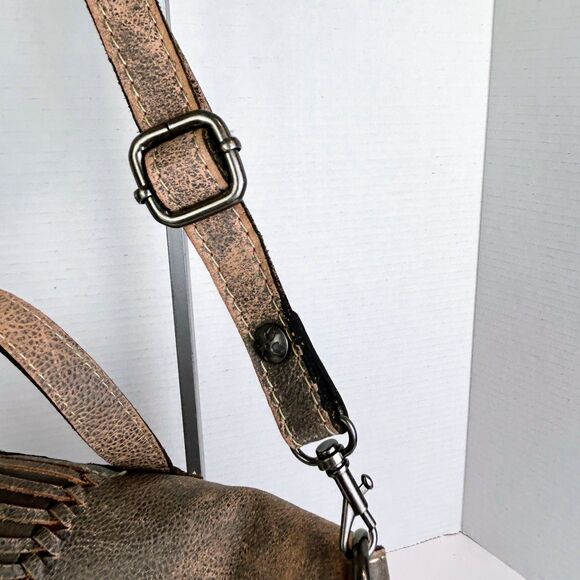 Patricia Nash Heritage Luzille Backpack Convertible Crossbody Bag Distressed Ltr - Picture 8 of 16